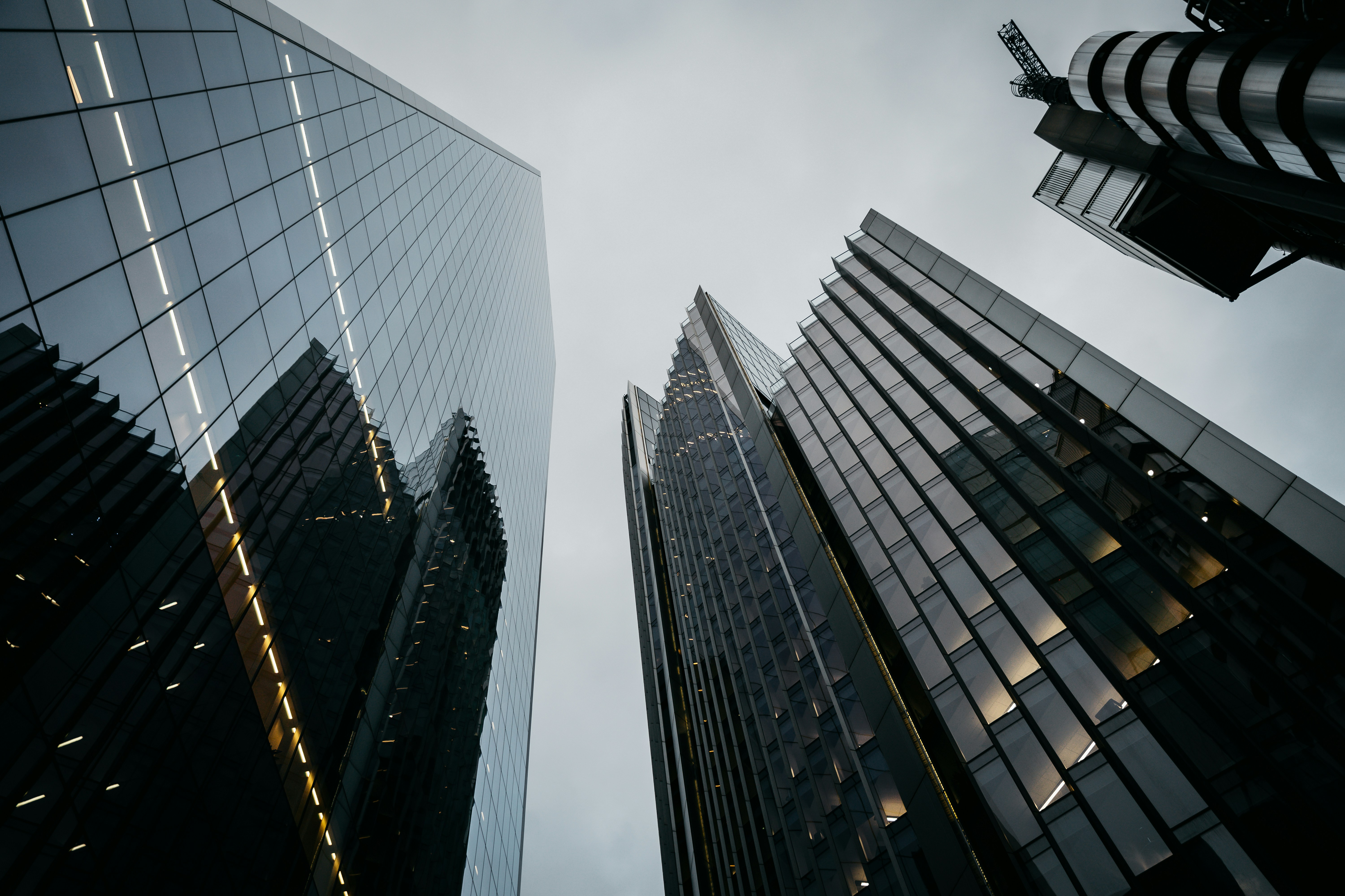 City high-rise buildings
